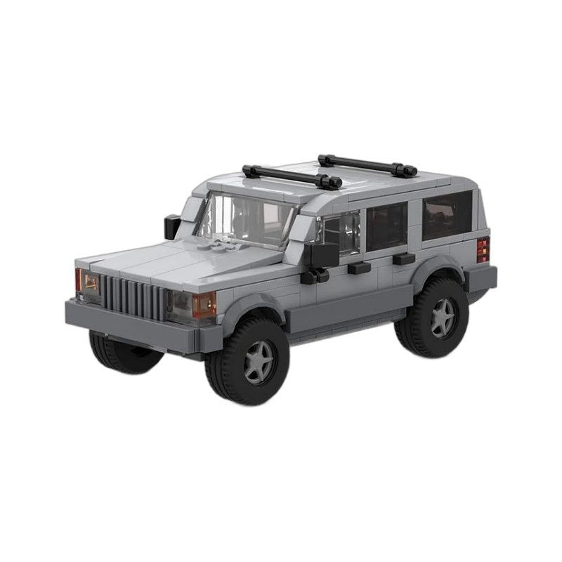 1990s American Classic ZJ-Style 4x4 Off-Road SUV Building Kit | Adventure Vehicle Model - 5