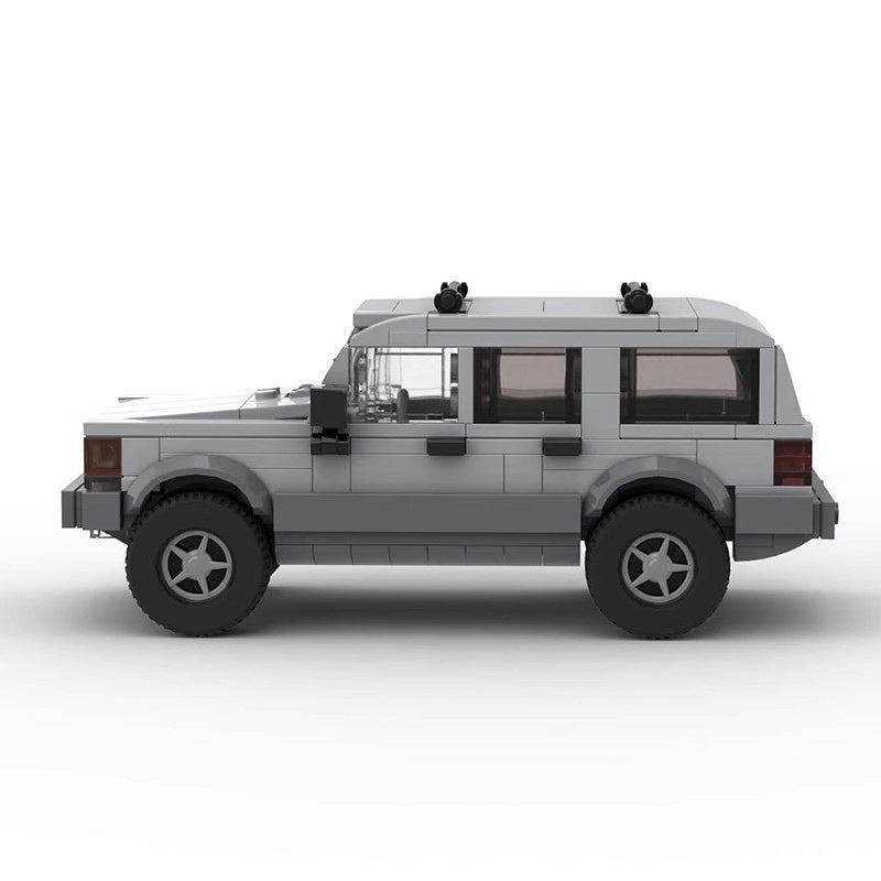 1990s American Classic ZJ-Style 4x4 Off-Road SUV Building Kit | LEGO-Compatible MOC - 2