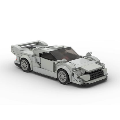 1990s GT1 Endurance Race Car Building Kit | 8-Wide Compatible MOC - 1