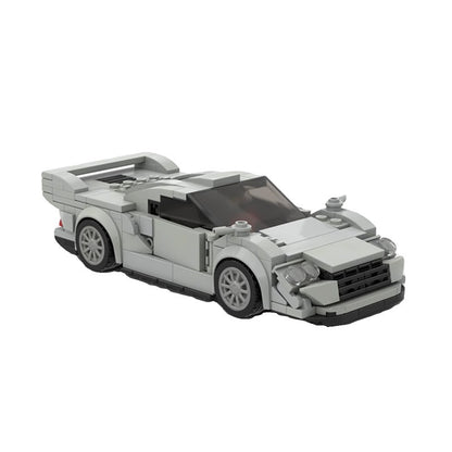 1990s GT1 Endurance Race Car Building Kit | 8-Wide Compatible MOC - 2