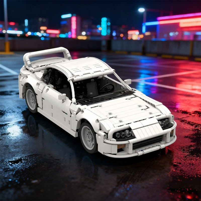 1990s Japanese MK4 Grand Touring Coupe 1:12 MOC Building Kit - 3