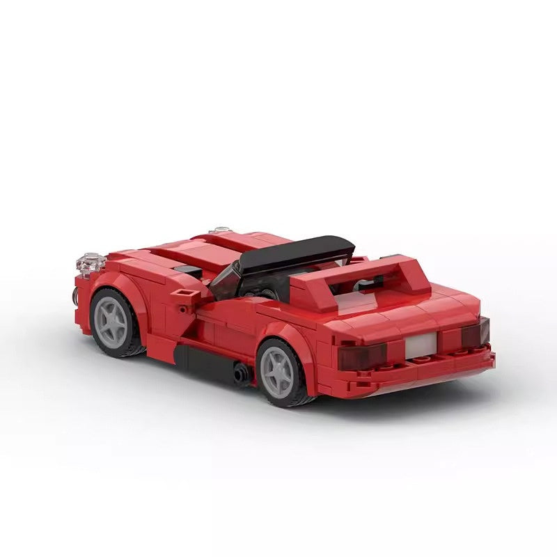 1992 RT/10 Muscle Car Building Kit | 8-Wide LEGO-Compatible MOC - 2
