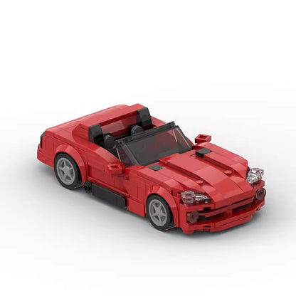 1992 RT/10 Muscle Car Building Kit | 8-Wide LEGO-Compatible MOC - 3