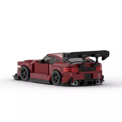 1996 JDM Tuner Drift Coupe Sports Car Building Kit | Compatible MOC - 3