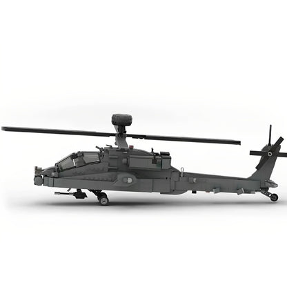 1:35 AH-64 Attack Helicopter MOC Building Kit - 2