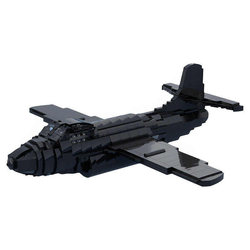1:35 F3D Twin-Engine Carrier Night Fighter MOC Building Kit - 2
