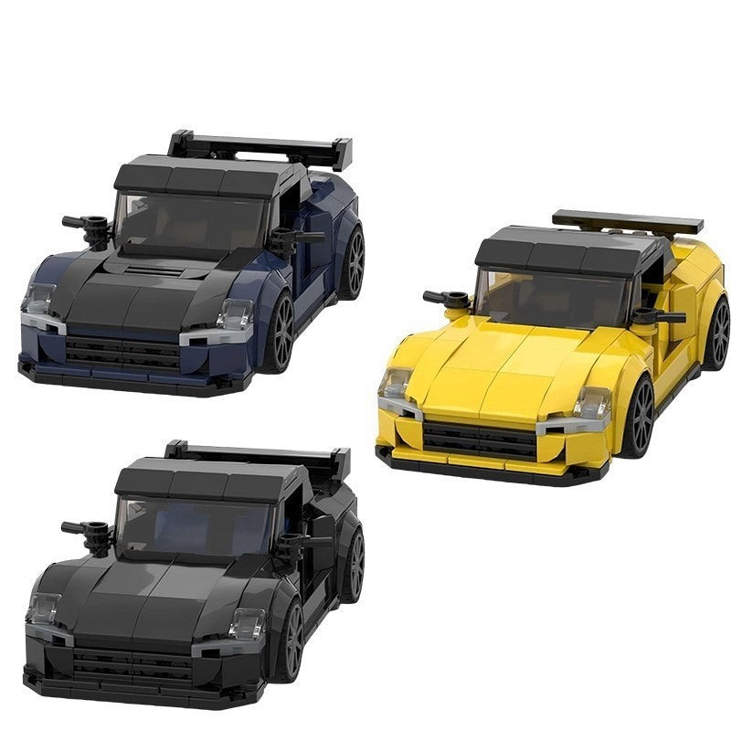 2000 JDM Street Racer Sports Car Building Kit | LEGO-Compatible MOC - 1