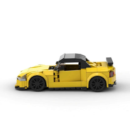 2000 JDM Street Racer Sports Car Building Kit | LEGO-Compatible MOC - 12