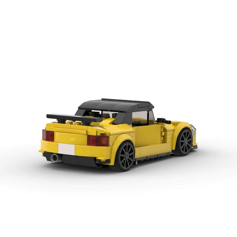 2000 JDM Street Racer Sports Car Building Kit | LEGO-Compatible MOC - 4