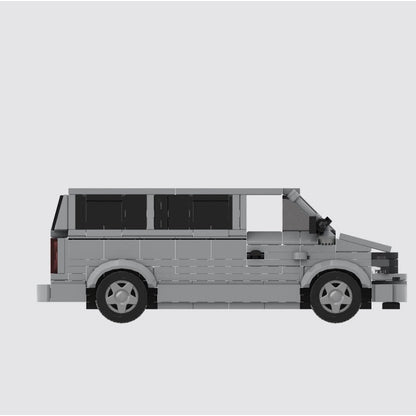 2002 Mid-Size Passenger Van MOC Building Kit - 4