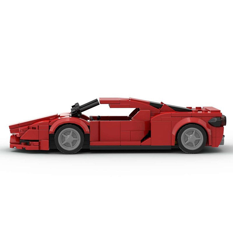 2003 Italian V12 Hypercar Building Kit | LEGO-Compatible MOC - 4