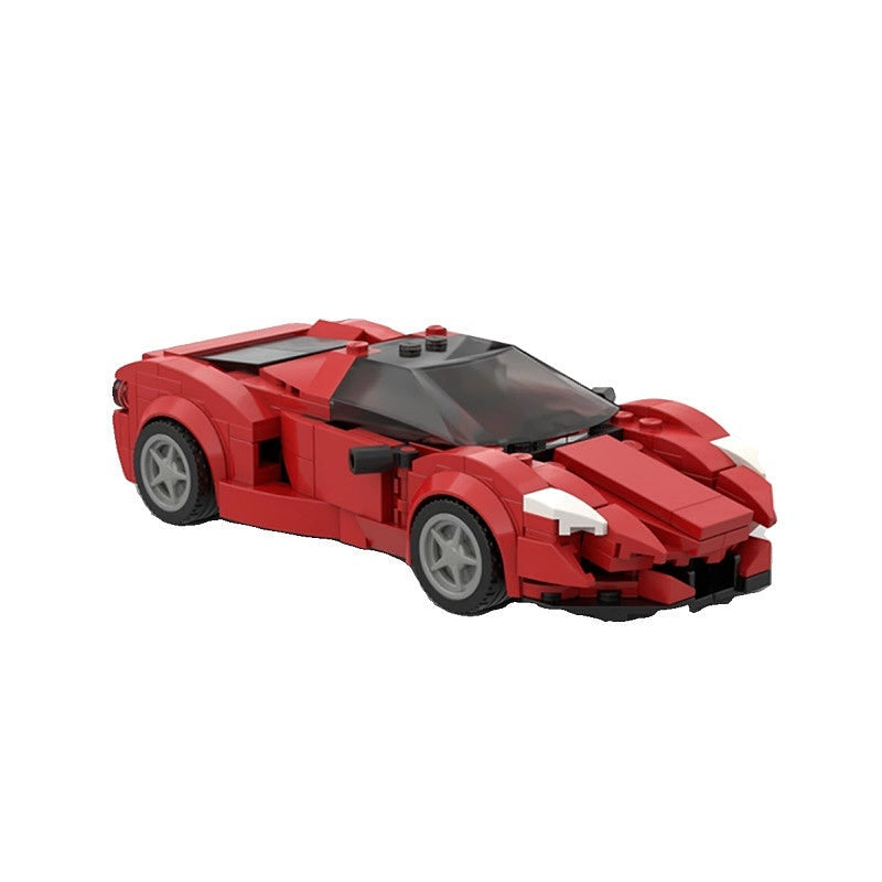 2003 V12 Hypercar MOC Building Kit | Italian Supercar Vehicle Model - 2