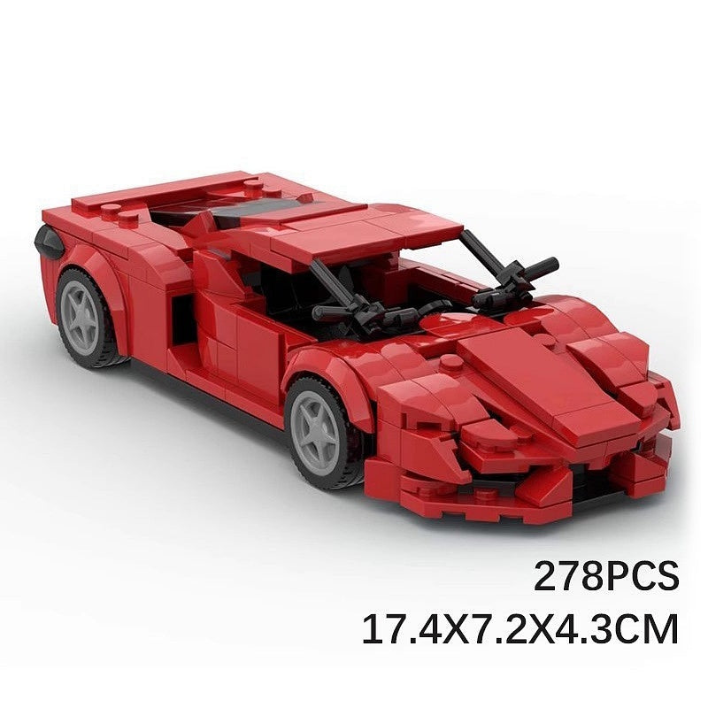 2003 V12 Hypercar MOC Building Kit | Italian Supercar Vehicle Model - 7