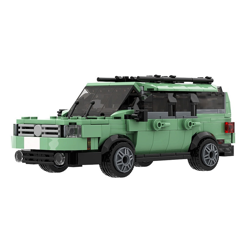 2004 German Sedan Building Kit | 8-Stud Wide | LEGO-Compatible MOC - 3