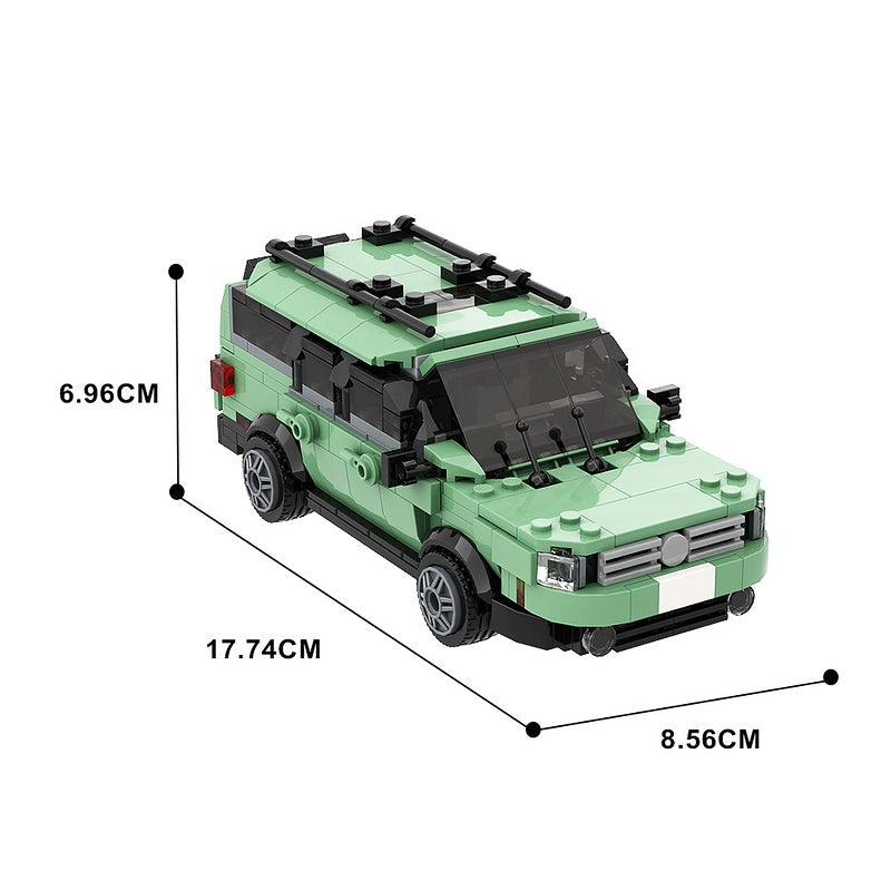 2004 German Sedan Building Kit | 8-Stud Wide | LEGO-Compatible MOC - 4