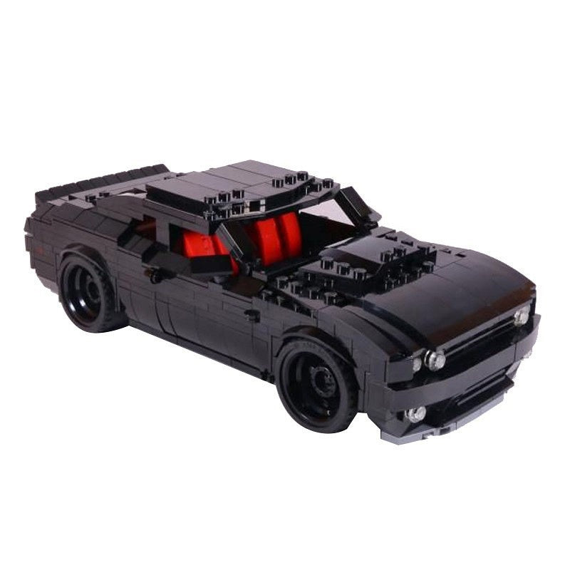 2014 American V8 Muscle Coupe Building Kit | LEGO-Compatible MOC - 1