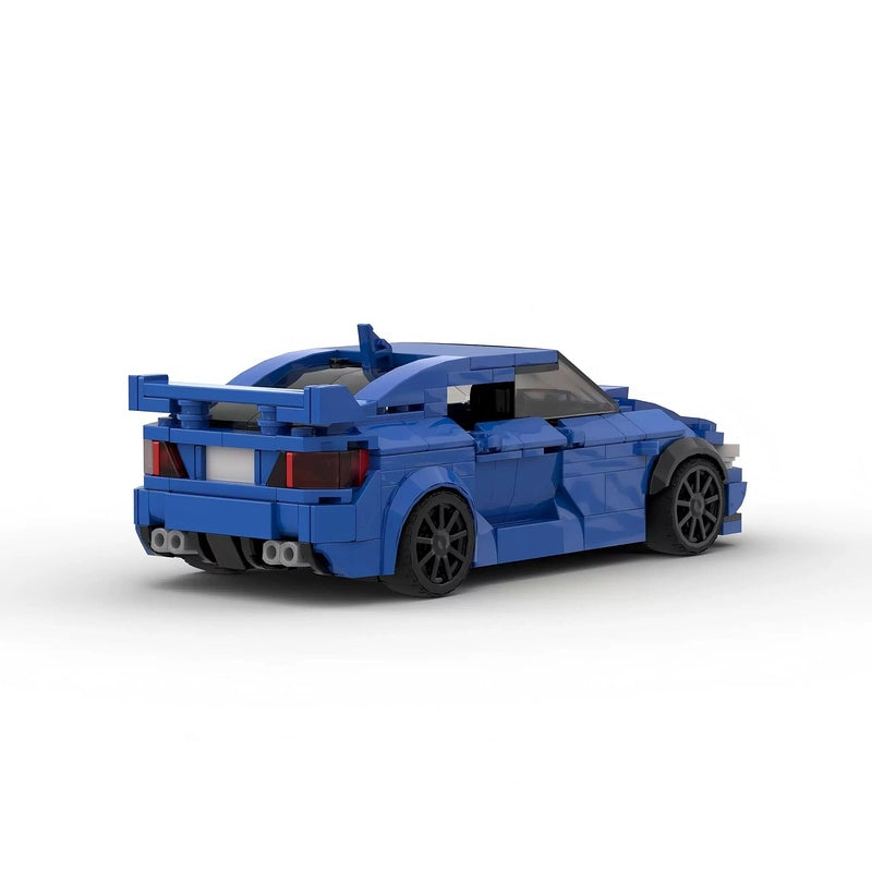 2016 JDM Turbo Sport Sedan Building Kit | LEGO-Compatible MOC - 3