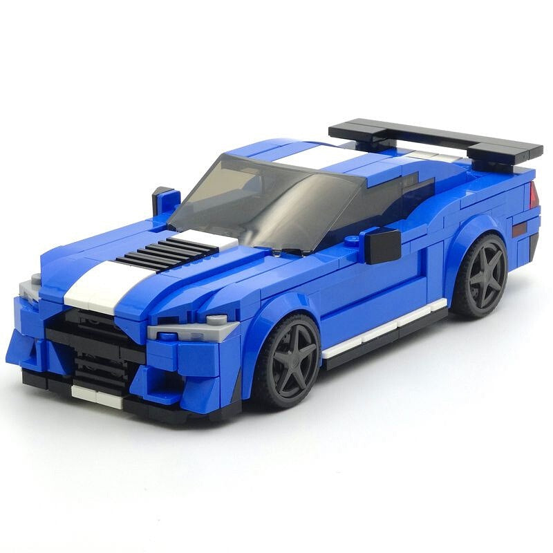 2020 American Predator V8 Supercharged Muscle Car Building Kit | Compatible MOC - 4