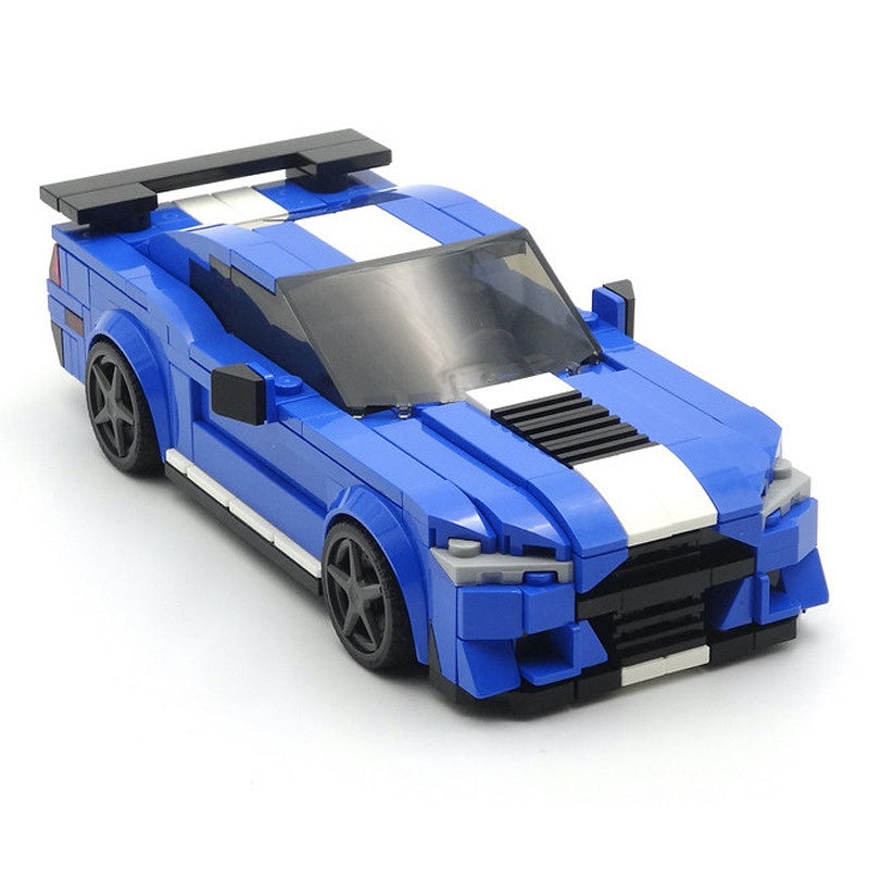 2020 American Predator V8 Supercharged Muscle Car Building Kit | LEGO-Compatible MOC - 1