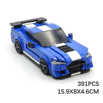 2020 American Predator V8 Supercharged Muscle Car Building Kit | LEGO-Compatible MOC - 5