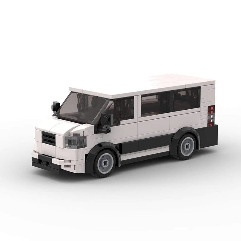 2020 City Passenger Transport Van Building Kit | LEGO-Compatible MOC - 1