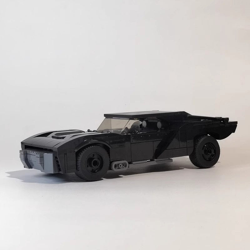 2022 Dark Vigilante Tactical Muscle Car Building Kit | 9-stud LEGO-Compatible MOC - 1