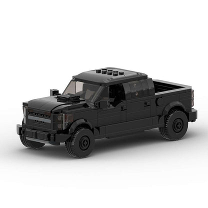 2022 High-Performance Off-Road Pickup Truck Building Kit | LEGO-Compatible MOC - 4