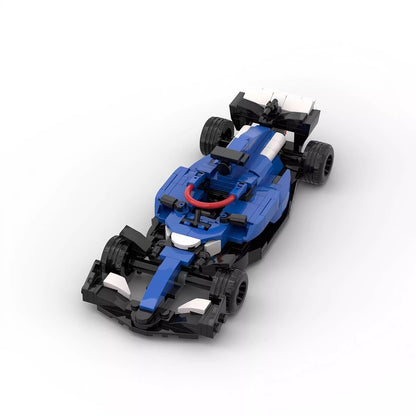 2024 Formula Racing Car 8-Stud Wide Building Kit | LEGO-Compatible MOC - 1