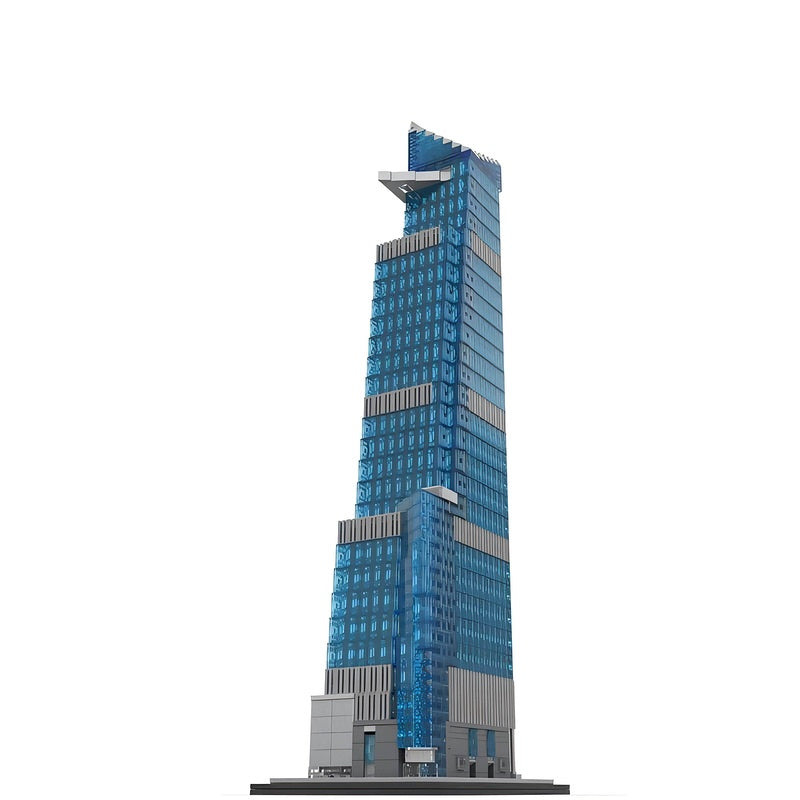 30 Hudson Yards New York 1:800 Building Kit | Observation Deck Landmark Model  - 4