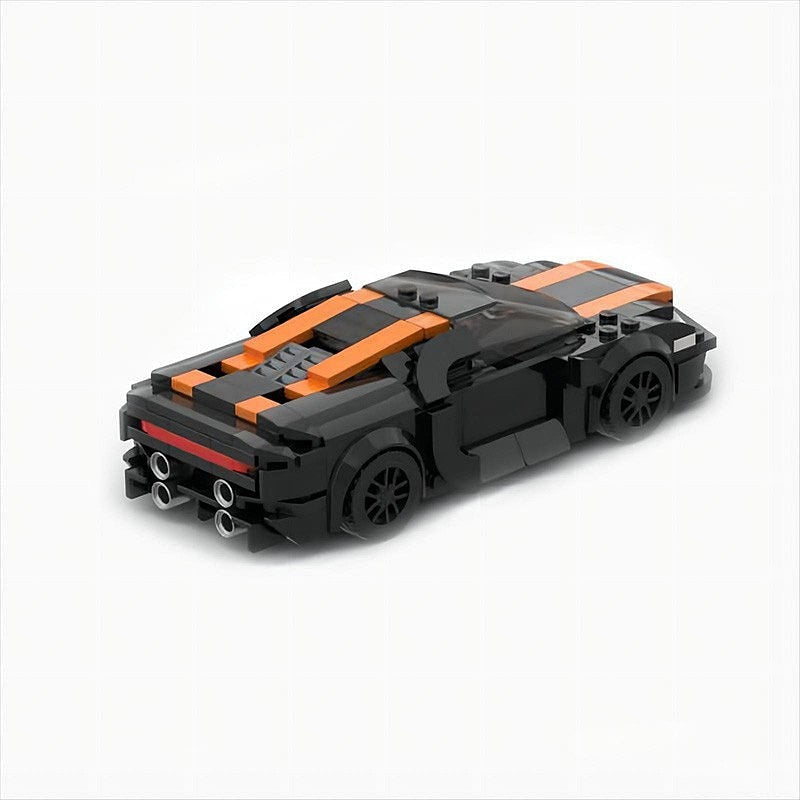 300+ Speed Hypercar MOC Building Kit | High-Performance Vehicle Model - 4