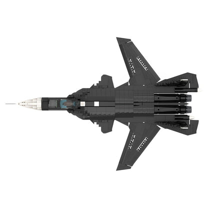 Su-47 Berkut 1/35 Experimental Fighter MOC Building Kit - 2