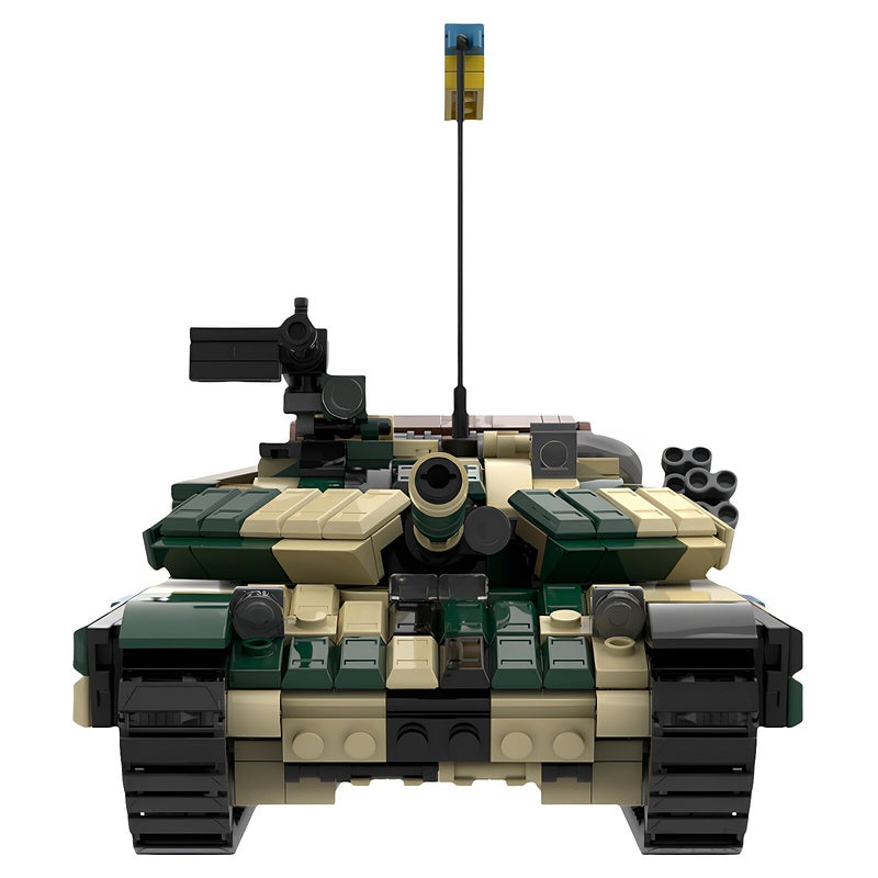 T-64BV Ukrainian Main Battle Tank 1/35 MOC Building Kit - 2