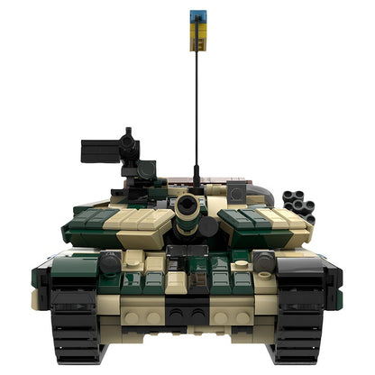 T-64BV Ukrainian Main Battle Tank 1/35 MOC Building Kit - 2