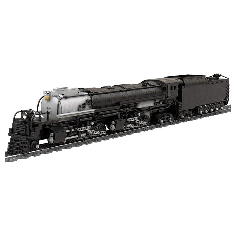 4-8-8-4 Articulated Heavy Steam Locomotive Building Kit | LEGO-Compatible MOC - 1