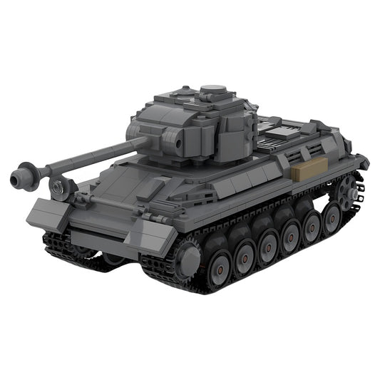44M TAS Hungarian WWII Medium Tank MOC Building Kit - 1