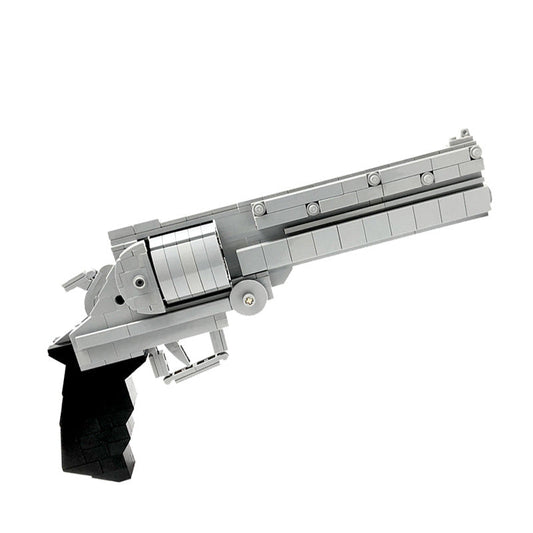 45 Long Colt Tactical Revolver Building Kit | LEGO-Compatible MOC - 1