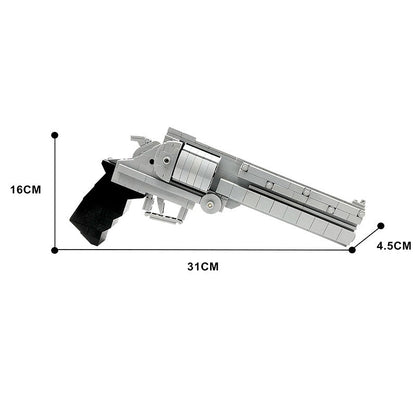 45 Long Colt Tactical Revolver MOC Building Kit | Display Model - 4