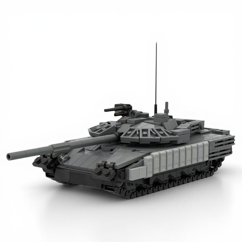 T-80BVM 1/45 Scale Main Battle Tank MOC Building Kit - 1