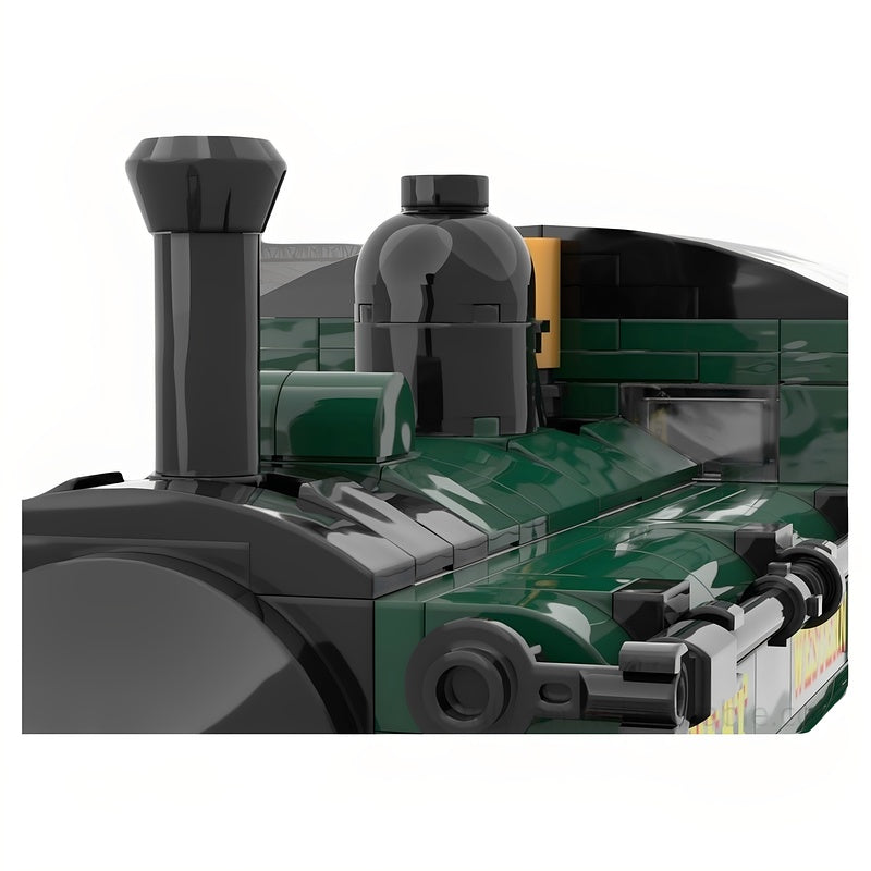 5700 Class British Pannier Tank Steam Locomotive MOC Building Kit - 3