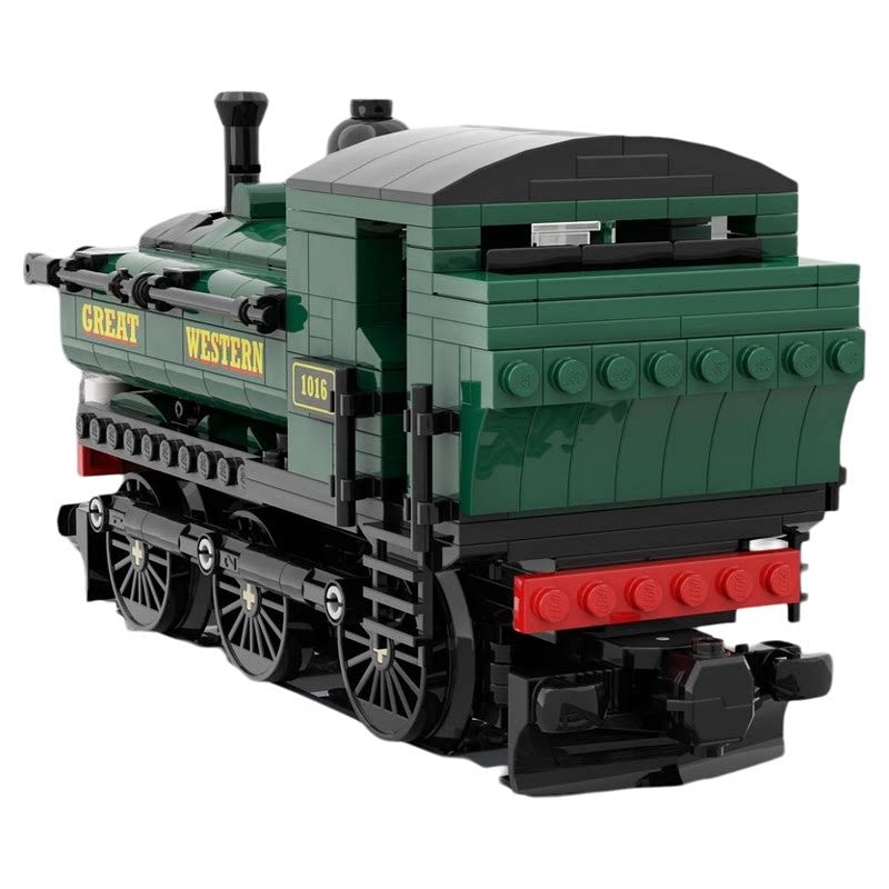 5700 Class British Pannier Tank Steam Locomotive MOC Building Kit - 4