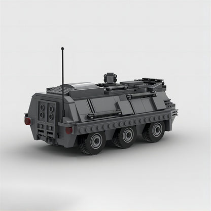 6-Wheel Armored Personnel Carrier APC MOC Building Kit - 2