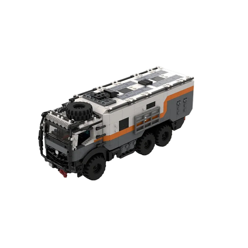 6x6 Expedition Overland Camper Truck MOC Building Kit - 1