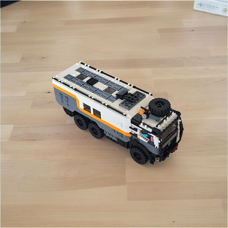 6x6 Expedition Overland Camper Truck MOC Building Kit - 4