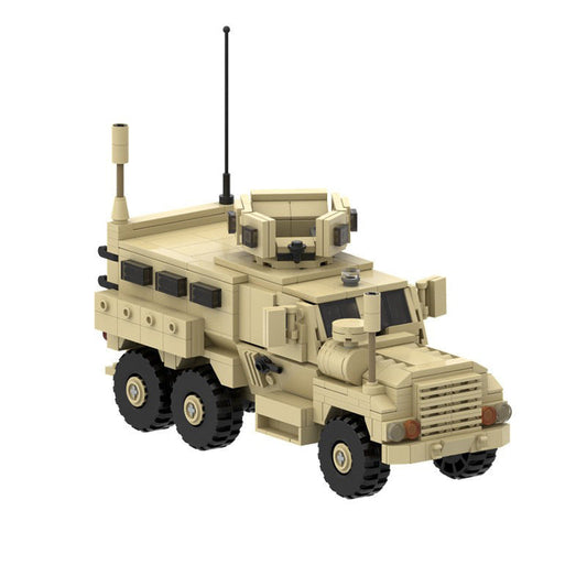 6x6 MRAP Building Kit | LEGO-Compatible MOC - 1