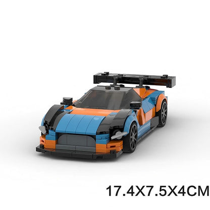 720S GT3 Evo Endurance Racing Car Building Kit | LEGO-Compatible MOC - 8