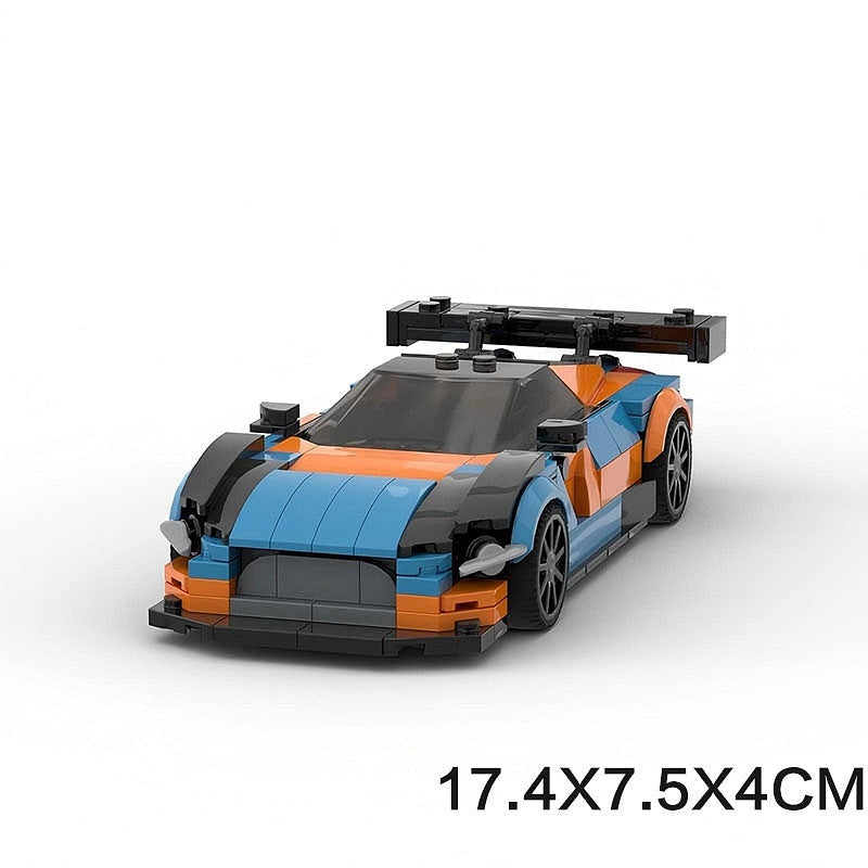 720S GT3 Evo Racing MOC Building Kit | Endurance Sports Car Model - 8