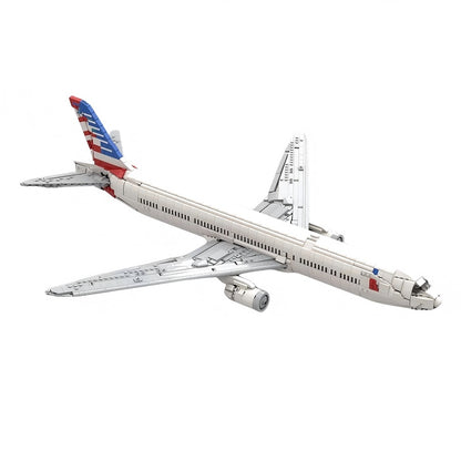 777-300ER Widebody Aircraft MOC Building Kit | Passenger Plane Model - 1