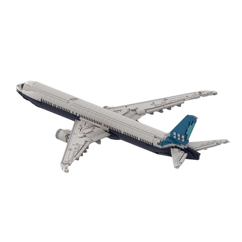 777X Wide-Body Airliner MOC Building Kit | Commercial Aircraft Model - 3