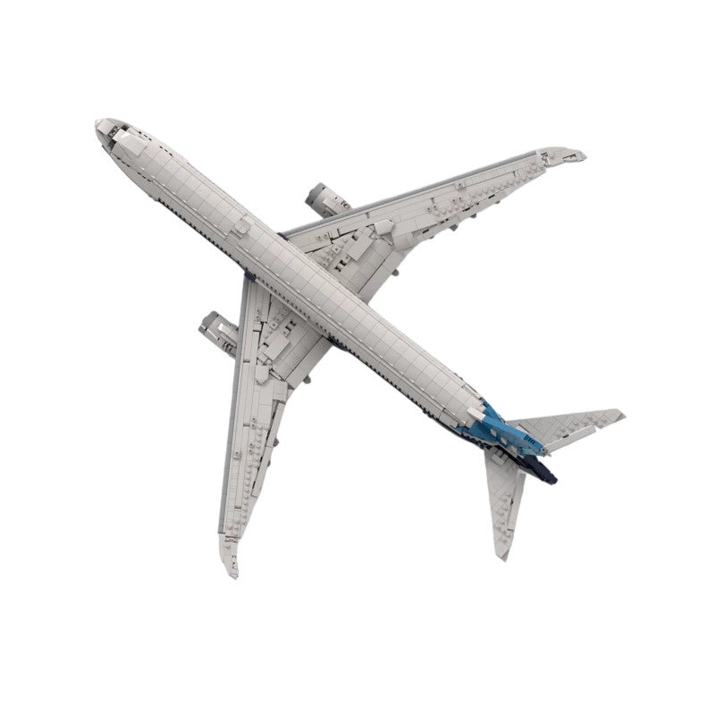 777X Wide-Body Commercial Airliner Building Kit | LEGO-Compatible MOC - 5