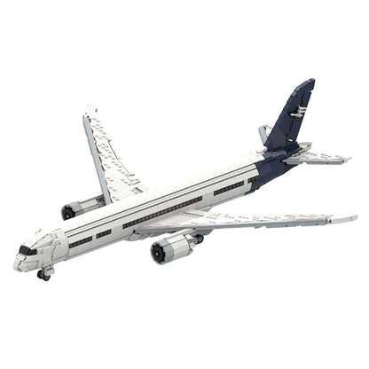 787-9 MOC Commercial Aircraft Building Kit | 1:100 Scale Jet Model - 10